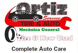 Ortiz Tire &amp; Auto Service Logo