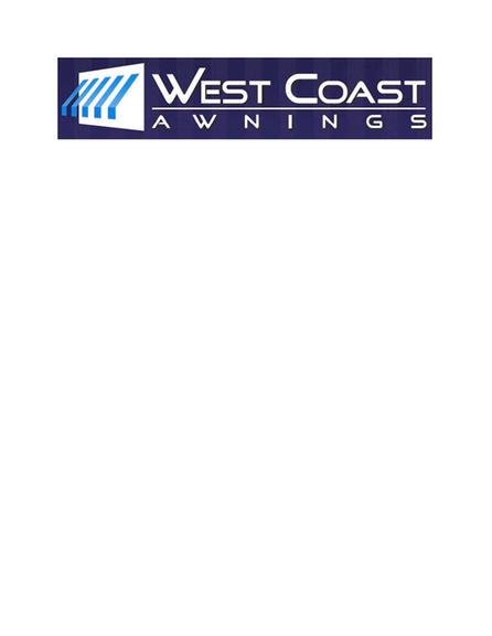 A West Coast Awnings Logo